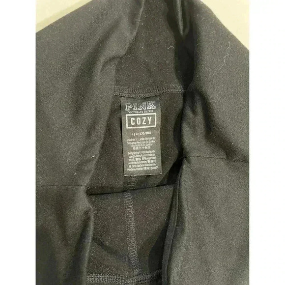 PINK Victoria’s Secret Cozy Lace Up Leggings Women’s Size Large - Picture 5 of 6